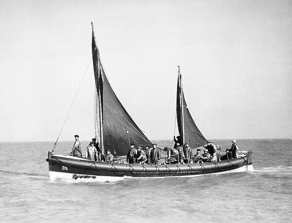 Caister-on-Sea lifeboat. 2nd April 1940