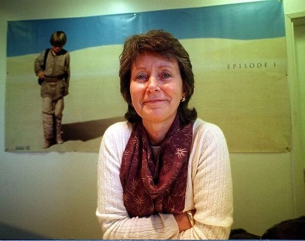 Carol McGregor December 1998, mother of actor Ewan at the Odeon Cinema The Quays
