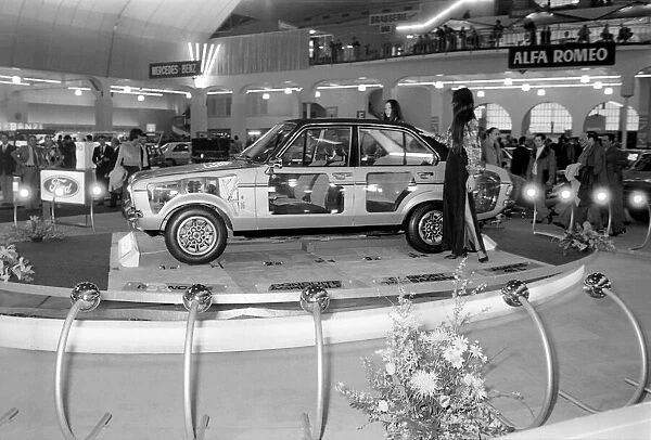 Cars  /  Motoring  /  Driving: Geneva Motor Show. March 1975 75-01419-006
