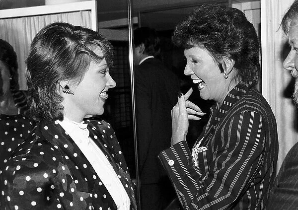 Cilla Black with Anne Diamond at the TV and Radio Celebrity awards