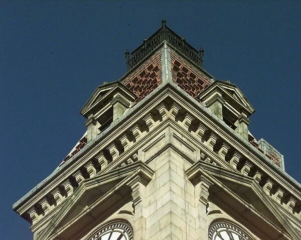 The clock tower on the Museum and Art Gallery, Birmingham