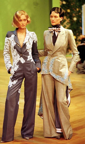 Clothing France Paris Fashion Week 1999 Model
