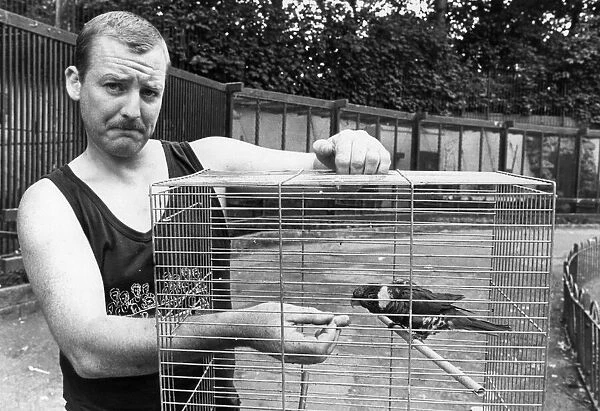 Colin Arrowsmith, Aviary Manager at Sefton Park, Liverpool