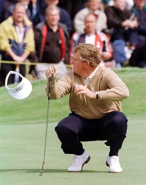 Colin Montgomerie Open Golf Championship Birkdale 1998 17th July 1998 second