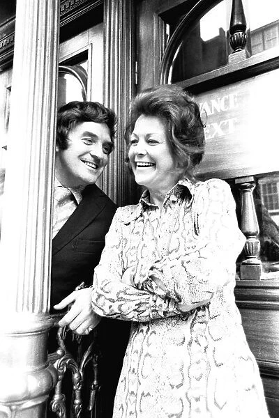 Comedian Jimmy Logan and his sister jazz singer Annie Ross who are both appearing in