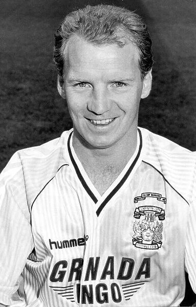 Coventry City Football Club - David Speedie portrait. 30th July 1987