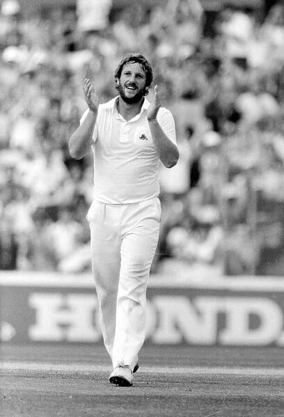 Cricket The Ashes England v Australia 6th Test at The Oval August 1981 ian Botham