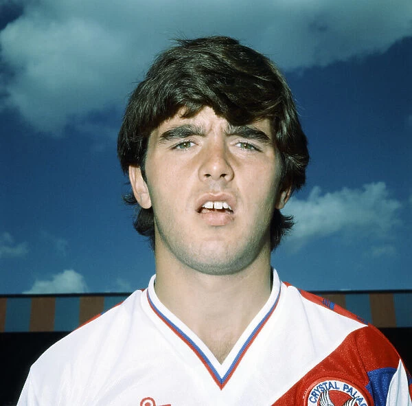 Crystal Palace F. C team member Jerry Murphy poses for a photo. 8th August 1979