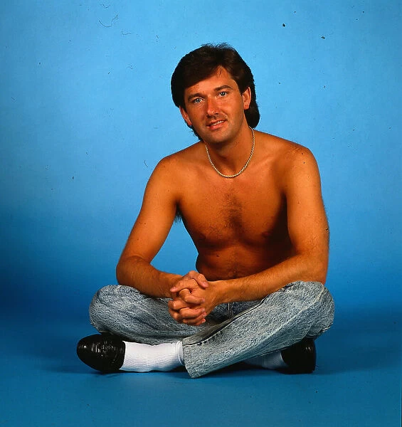 Daniel O Donnell, October 1987, Singer from Ireland wearing denims
