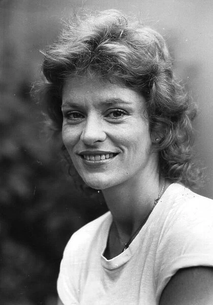 Diana Quick smiling during interview - August 1982 06  /  08  /  1982
