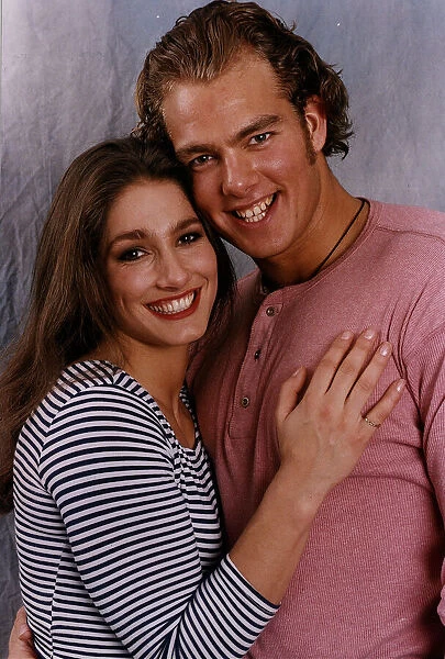 Diane Youdale and James Crossley alias Jet and Hunter who used to date while