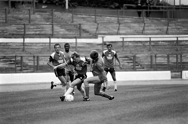 Division 1 football. Chelsea 2 v. Southampton 0 September 1985 LF15-16-090