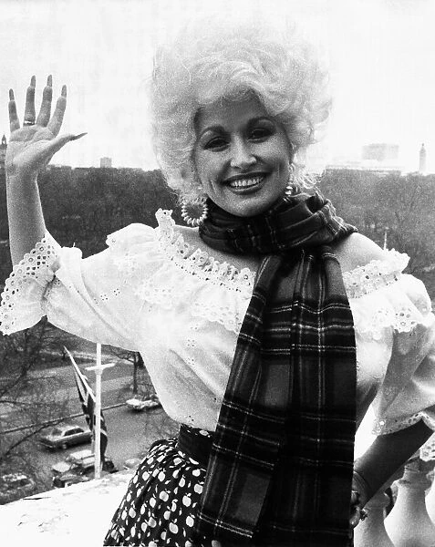Dolly Parton American country singer and actress 1983