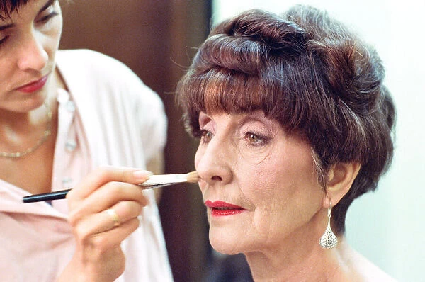 Eastenders star June Brown (Dot Cotton). 16th July 1993