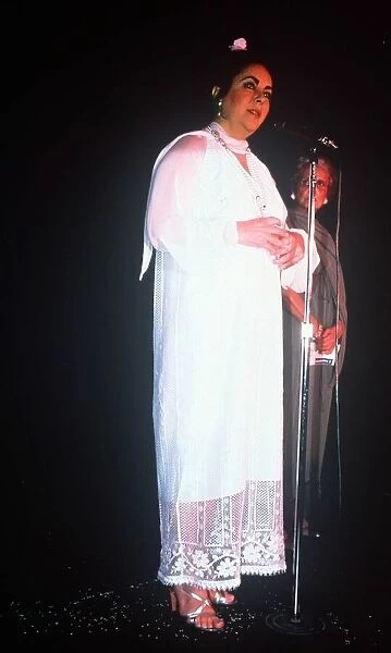 Elizabeth Taylor in New York City October 1979. Dame Elizabeth