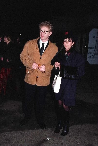 Emma Freud and Richard Curtis leave Angus Deytons 40th Birthday party at the Altitude 95