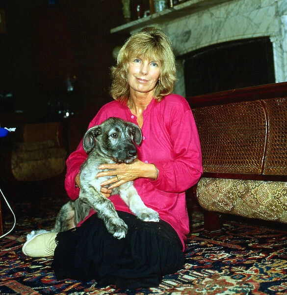 English television writer Carla Lane who wrote many famous sitcoms