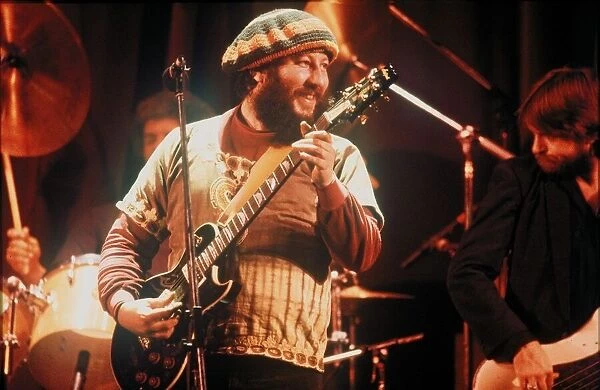 Ex Fleetwood Mac lead guitarist Peter Green, in concert 1983