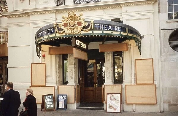 EXTERIOR SHOT OF THE CRITERION THEATRE IN LONDON, 07  /  10  /  1992