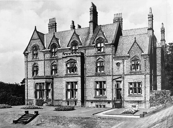 Exterior view of the Strawberry Field childrens home in Woolton, Liverpool
