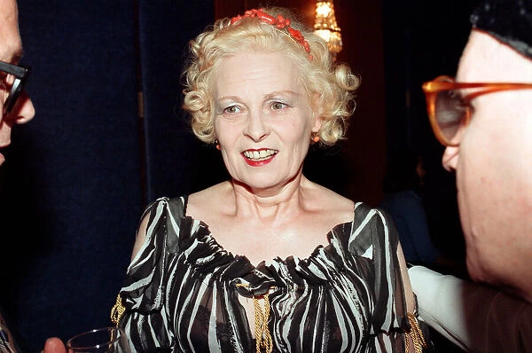 Fashion designer Vivienne Westwood attending the Elite Model Look of the Year competition