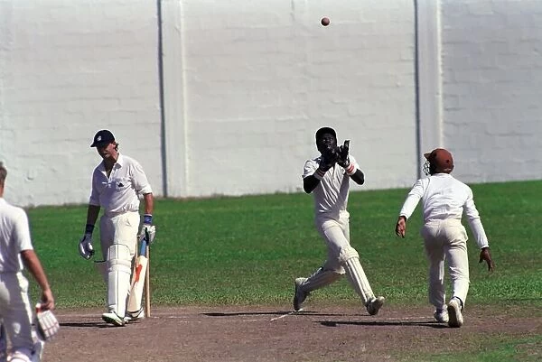 February 1990 90-1082-068 International Test Match Cricket. West Indies vs England