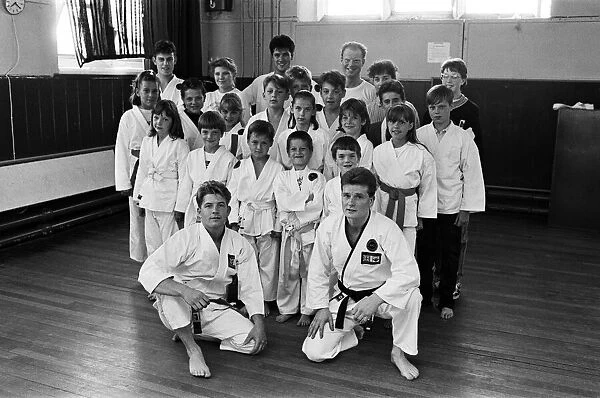 A fitness challenge day Kirkburton Karate Club raised over £