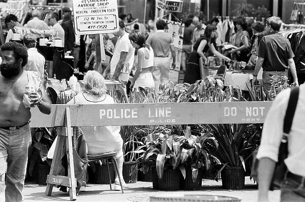 Flea Market, New York, USA, June 1984