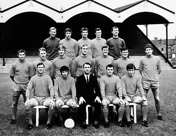 Football Teams Charlton Athletic July 1969 back row - T Burns, B Curtis