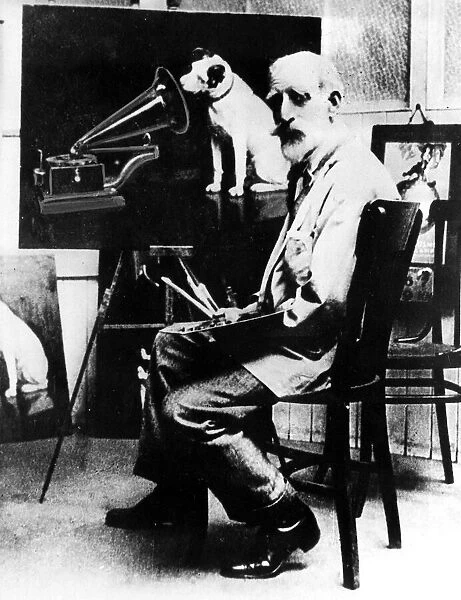 Francis Barraud painter of HMV logo Nipper the dog 1904