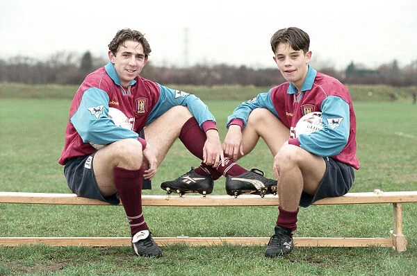 Gareth Farrelly and Lee Hendrie who were both on the Aston Villa subs bench last Saturday