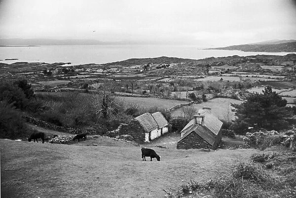 General view of Ballylichey in County Cork, Ireland 23rd May 1935