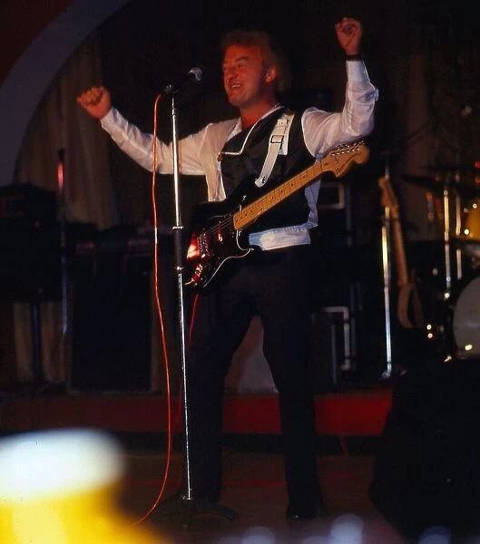 Gerry Marsden British pop singer July 1985