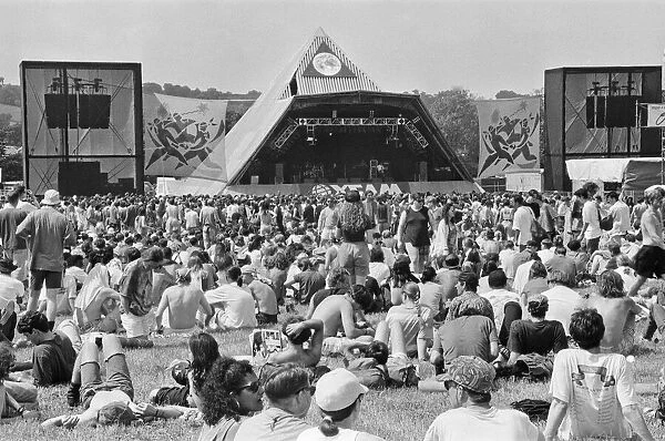 Glastonbury Festival, Pilton, Somerset. Picture shows scenes from the 1993