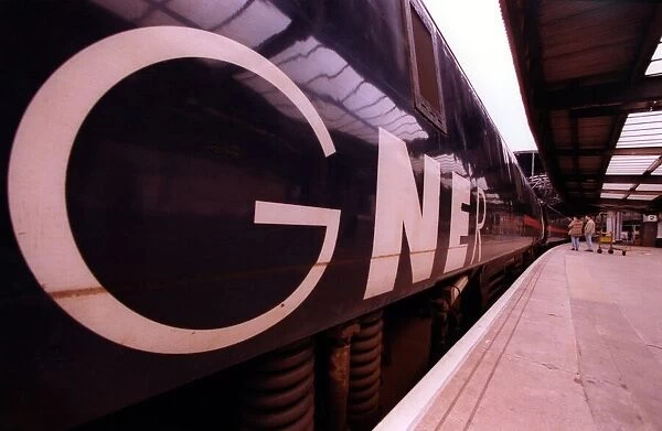 The GNER 225 Inter-City advanced passenger train at Newcastle Central Station on 1st July