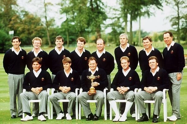 Golf US Ryder Cup team September 1989