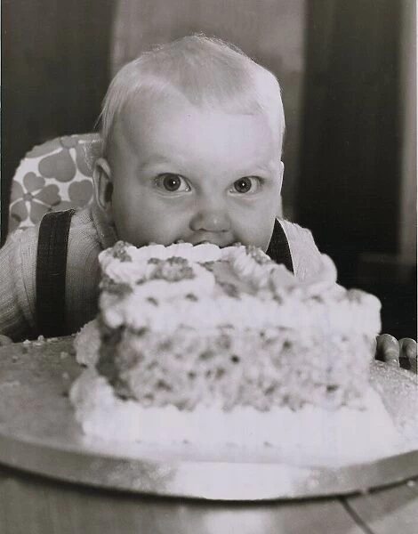 Greedy one year old Danny Seear takes the cake. Born with menintgitis he died