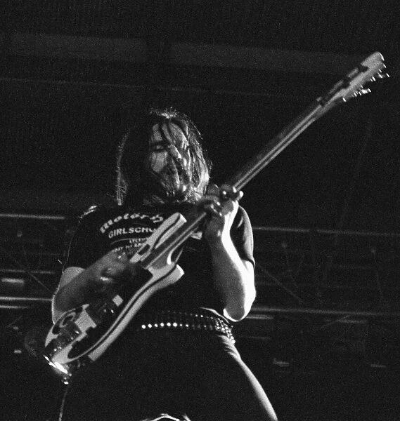 Ian Lemmy Kilmister founder and lead singer with the band Motorhead