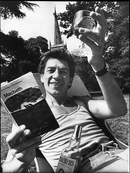 Ian McKellen, pictured in Stratford Upon Avon, Midlands