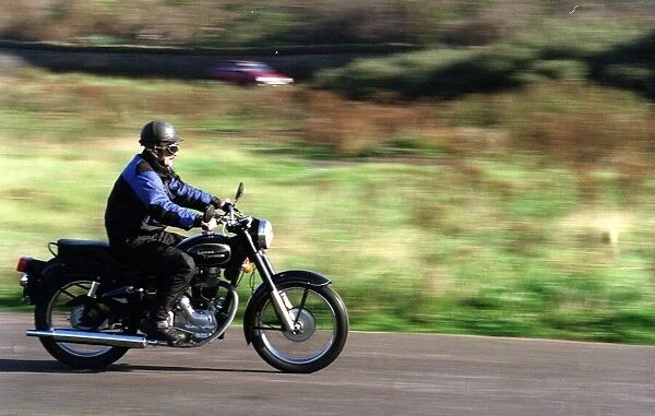 Indian manufactured Royal Enfield Bullet October 1998 Motorcycle Trevor Walls