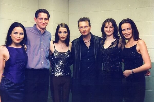 Irish band The Corrs perform in concert at Newcastle Arena 30 January 1999 - Competion