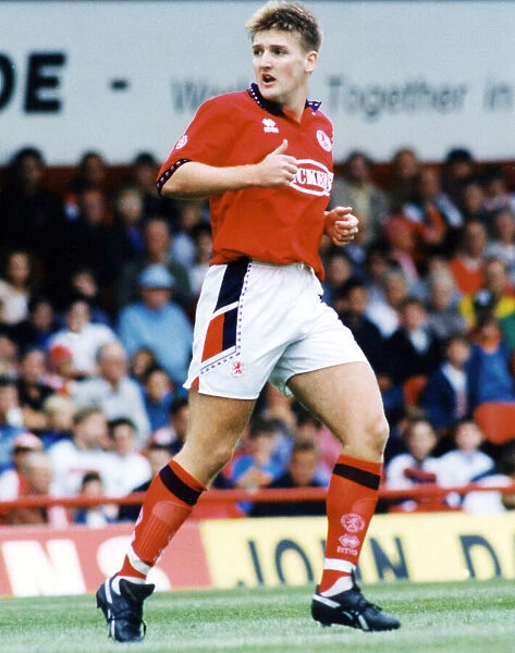 Jamie Pollock of Middlesbrough FC, Boro v Hearts, 8th August 1994