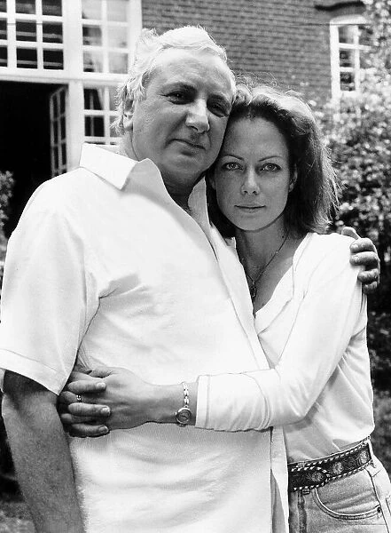 Jenny Seagrove Actress with boyfriend film producer Michael Winner, July 1988