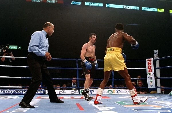 Joe Calzaghe Boxer October 97 Joe Calzaghe beating Chris Eubank for the vacant WBO