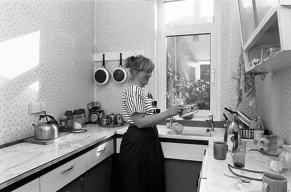 Judith Green, pictured in her kitchen. Judith and family have won the Daily Mirror '