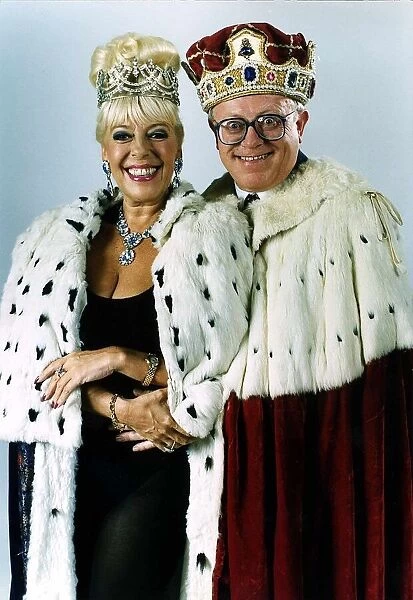 Julie Goodyear Actress with her Co-Star from Coronation Street Ken Moreley