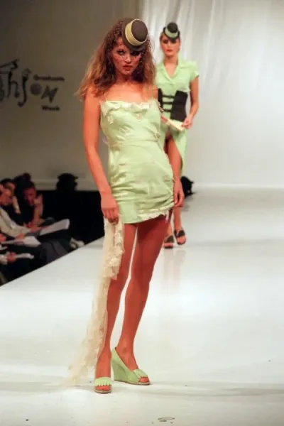 Kate Moss Models Stella McCartney Design Print Art Prints