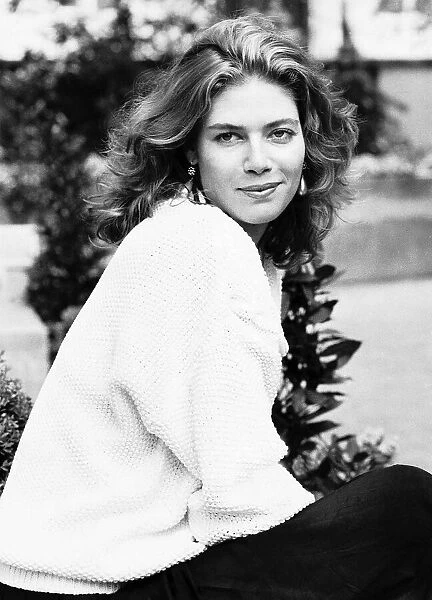 Kelly McGillis American actress in London to publicise her new film Witness