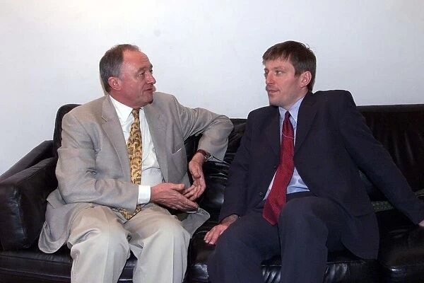 Ken Livingstone MP November and Peter MacMahon1999 Exclusive Picture for Peter