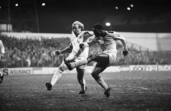 Leeds United 0 v. Tottenham Hotspur 0. Decemebr 1981 MF04-04-009